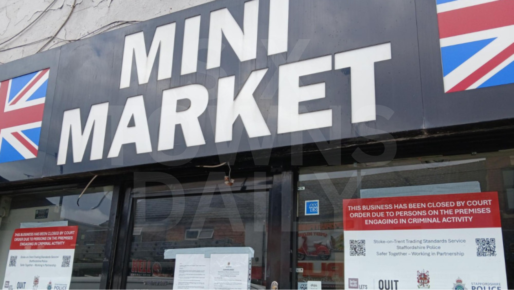 Mini Market Shut Down