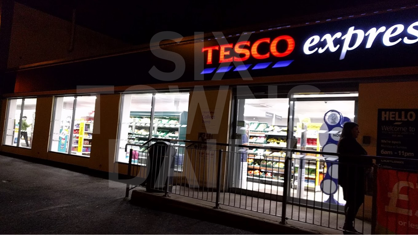 Tesco Express on higherland