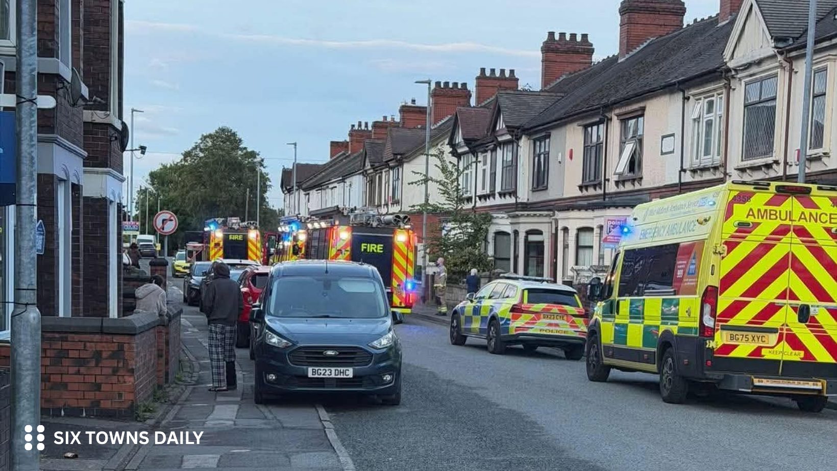 Police Swarm Stoke Street As Major Incident Unfolds In Suspected Shooting