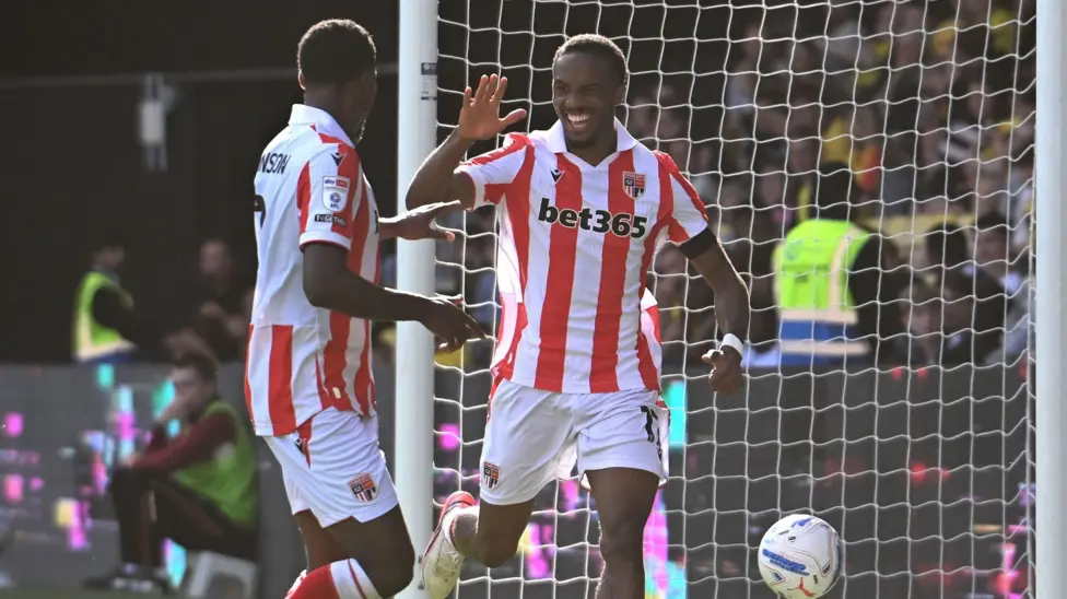Stoke City climb the table with win at Watford