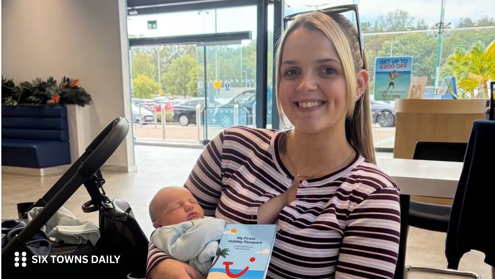 Just Four Days Old! TUI Stoke Welcomes Its Youngest Customer Yet