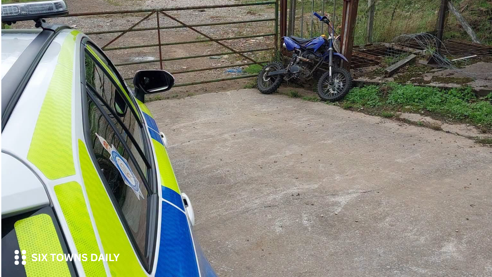 Off-Road Bike Seized After Balaclava-Wearing Riders Reported