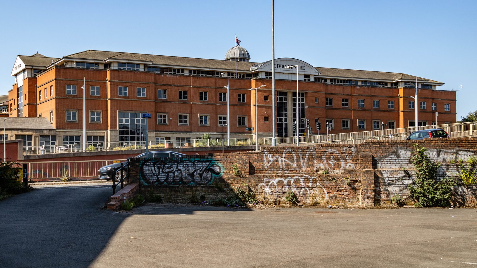 Stoke-on-Trent City Council's Civic Centre in Stoke