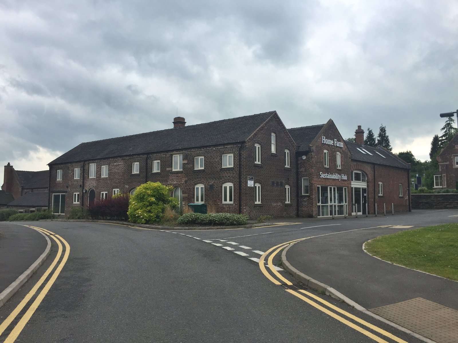 Keele University's Sustainability Hub at Home Farm on the campus