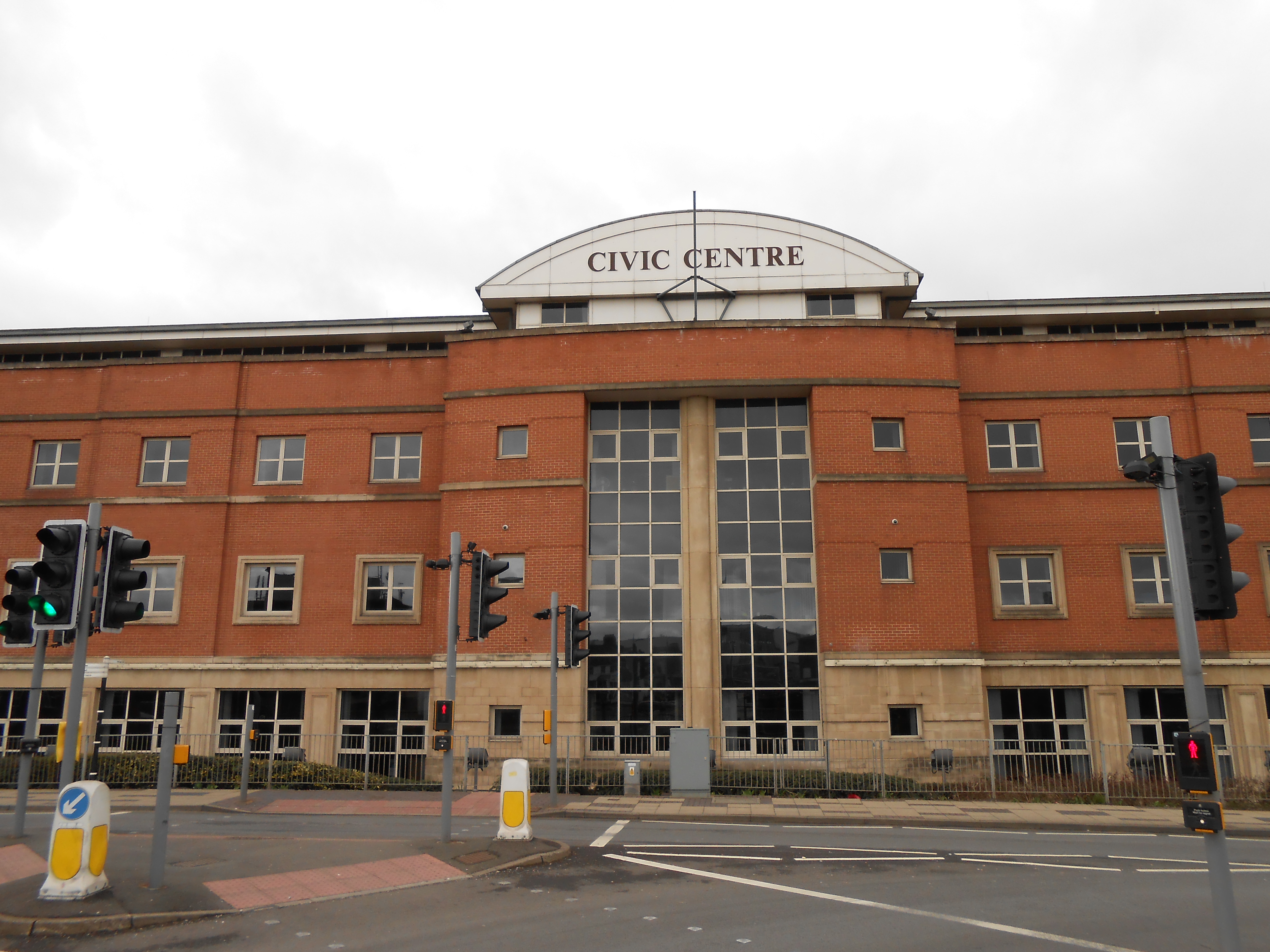 Stoke-on-Trent Civic Centre, Stoke (file image)