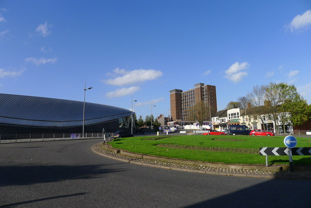 Stoke-on-Trent City Centre Bus Station in Hanley
