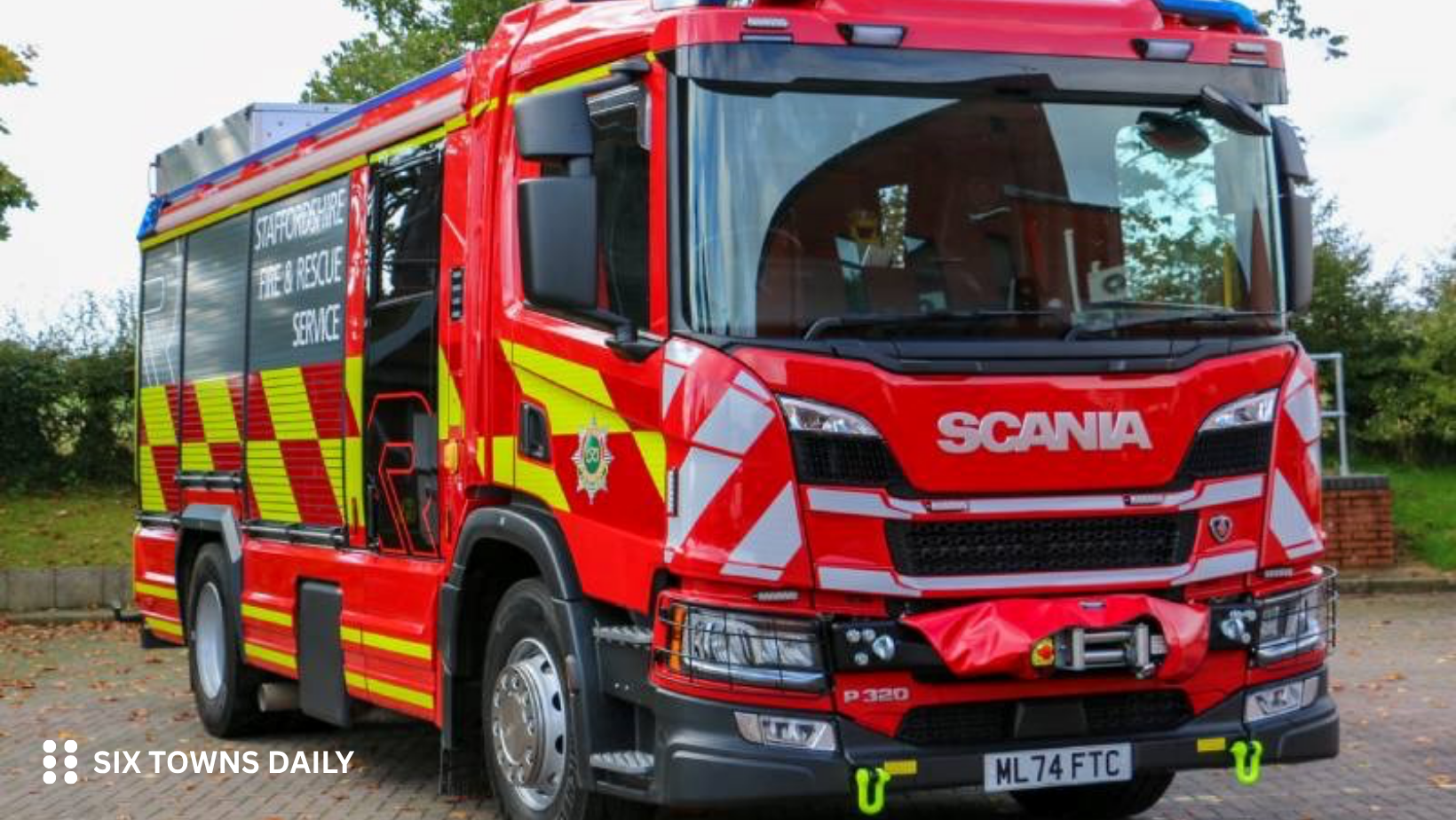 Staffordshire Fire and Rescue (stock image)
